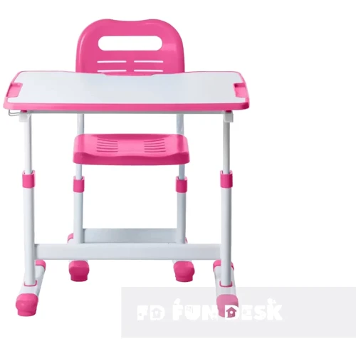 Комплект парта + стул трансформеры Sole Pink-s FUNDESK