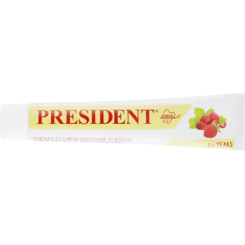President Junior Toothpaste Wild Strawberry Зубная паста 6+ 50 ml: Класс косметики Масс-маркет