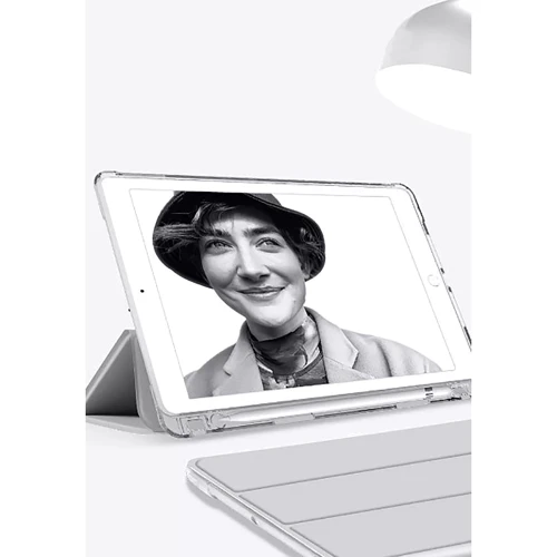 Аксессуар для iPad BeCover Case Book Soft TPU with Pencil mount Gray (707535) for iPad 10.2" (2019-2021) фото 4