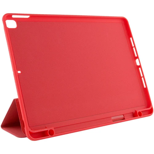 Аксессуар для iPad Epik Smart Case Red for iPad 10.2 2019-2021/iPad Air 2019/Pro 10.5: Особенности отделение для стилуса, Приятен на ощупь, Складывается в подставку, Стильный дизайн, Удобно держать в руке