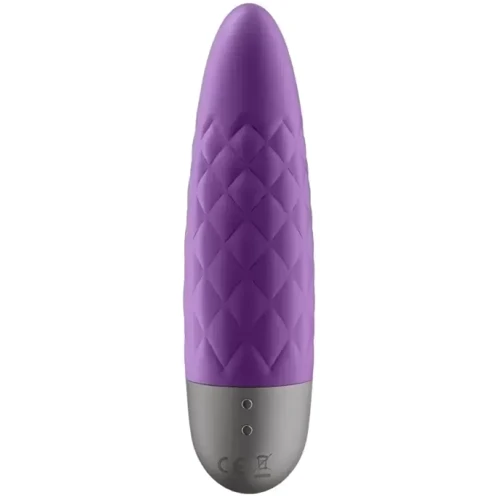 Вибропуля перезаряжаемая Satisfyer Ultra Power Bullet 5 (фиолетовая)