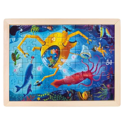 Пазл Hape Океан з розфарбуванням (E1643)