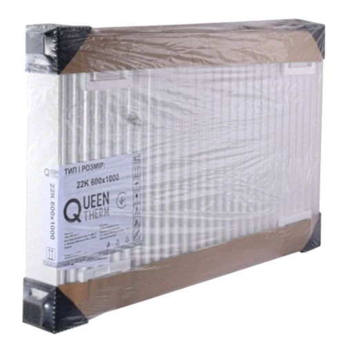 Радиатор стальной панельный QUEEN THERM 22 бок 600х1200: Тип радиатора Панельный