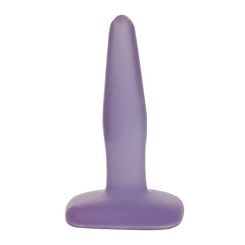 Анальная пробка Crystal Jellies Butt Plug, малая, 11x2 см