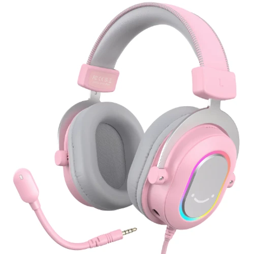 Наушники Fifine RGB H6P Pink: Тип крепления оголовные