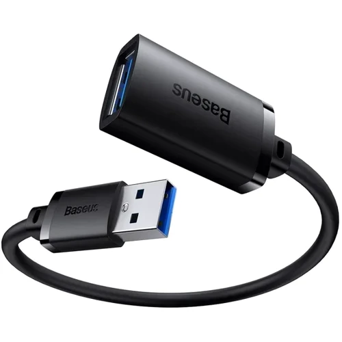 Кабель Baseus USB Cable to USB F AirJoy Series Extension 1m Cluster Black (B00631103111-00) фото 4