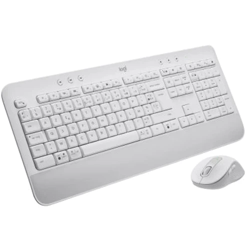 Комплект беспроводной Logitech Signature MK650 Combo for Business Off-White (920-011032): Подключение беспроводное