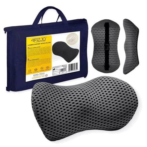 

Ортопедическая подушка 4FIZJO Black для спины 48 x23 см (P-5907739318749)