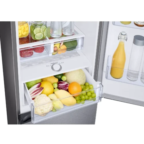 Холодильник Samsung RB34C675ESA: Объем морозильной камеры, л 114