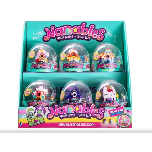 Игровая фигурка Nanables Jazwares Small House Город сладостей Бистро Попкорн 8 см (NNB0043): Тип Игровая фигурка