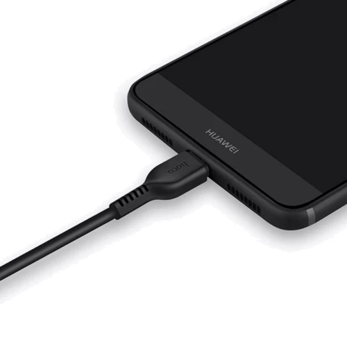 Кабель Hoco USB Cable to USB-C X20 2A 1m Black: Довжина 1 м