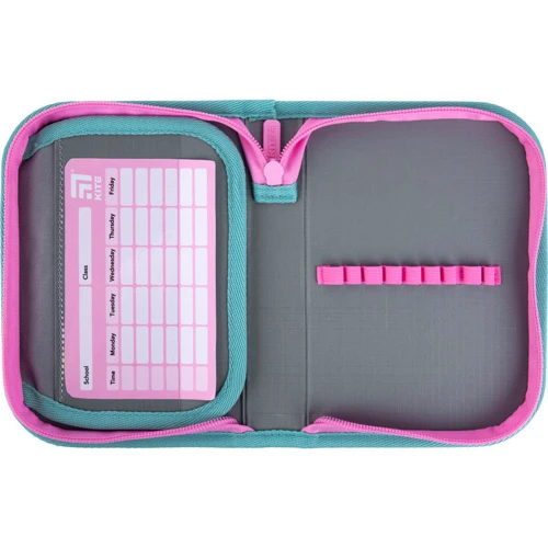 Пенал без наполнения Kite Education Cute Bunny K21-621-1, 1 отделение, 1 отворот: Год выпуска коллекции 2021