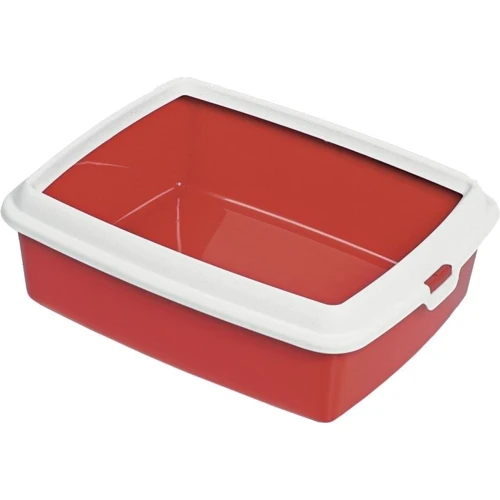 Туалет для кошек Hydra Maxi Red с рамкой 50х40х16.5 (8022967014625)