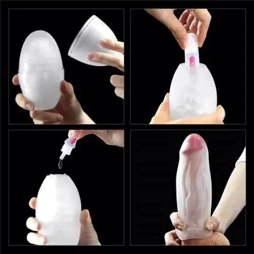 Мастурбатор LoveToy Traning Master Giant Egg Masturbator Blue