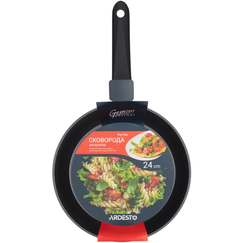 Сковорода Ardesto Gemini Gourmet Aosta 24 см черная (AR1924FGG): Материал корпуса Алюминий