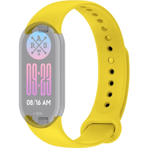 Ремешок ArmorStandart Silicon Yellow for Xiaomi Smart Band 8 / 9 / 10 (ARM86917): Тип Ремешок
