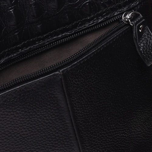Мужская сумка планшет Keizer черная (K187013-black): Застежка Механическая