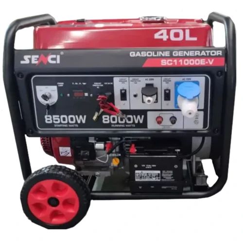 Бензиновий генератор SENCI SC11000E-V