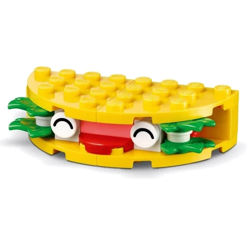 Конструктор LEGO Classic Творческие друзья с едой 150 деталей (11039) фото 4