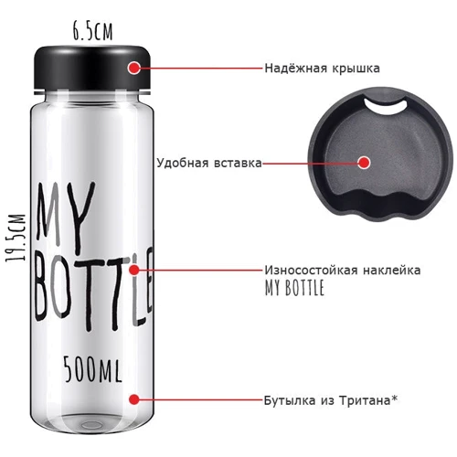 Бутылка My Bottle с чехлом фото 2