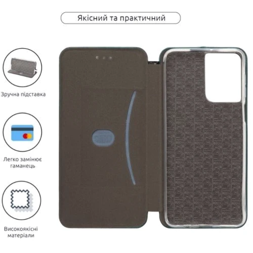 Чохол для телефона ArmorStandard G-Case Green для Motorola G55 5G (ARM81221): Тип чехол-книжка