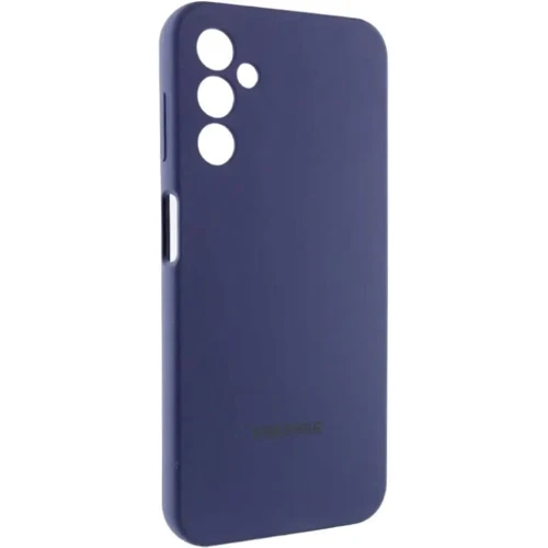 Чехол для телефонов Lakshmi Premium Silicone Case with Logo Full Camera Midnight Blue for Samsung A245 Galaxy A24 4G: Тип накладка на заднюю часть