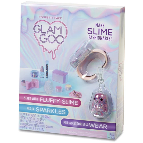 Набор для творчества Glam Goo Конфетти (слайм, блестки, красители, аксессуары) (549635): Производитель Glam Goo