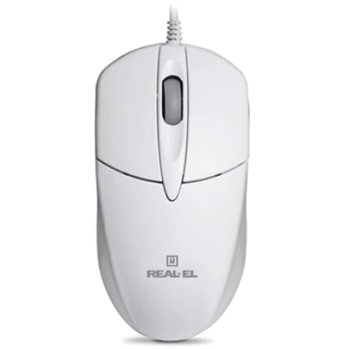 Мышь REAL-EL RM-211 White