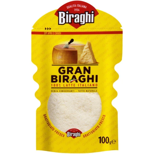 Сыр пармезан тертый Biraghi Gran, 100г