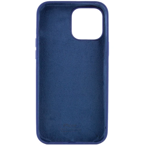 Чехол для iPhone Mobile Case Silicone Case Full Protective Deep Navy for iPhone 15 Pro: Цвет синий