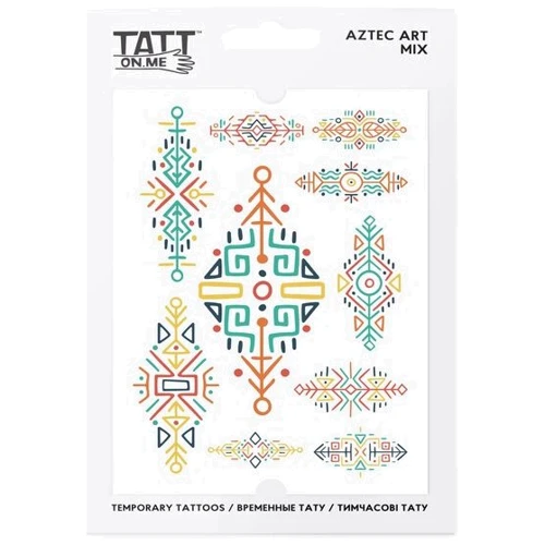Временные тату TATTon.me Aztec Art Mix (TMAztecArt): Производитель TATTon.me