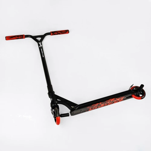 Самокат трюковый Best Scooter Reactor Black and Red (112772) фото 8