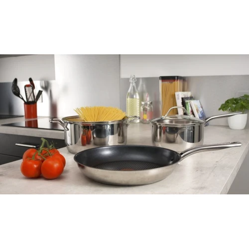 Сковорода Tefal Intuition 28 см (A7030615): Материал ручки Нержавеющая сталь