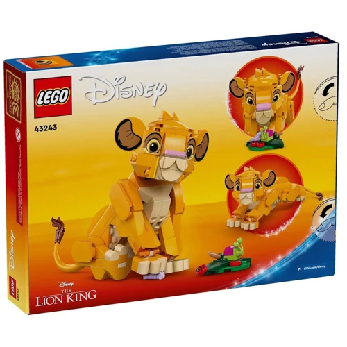 Конструктор LEGO Disney Classic Simba, Lion Boy of the King Левеня Симба (43243): Серія Disney
