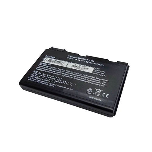 Батарея для ноутбука Acer TM00741 Extensa 5210 11.1V Black 5200mAh OEM (2901)