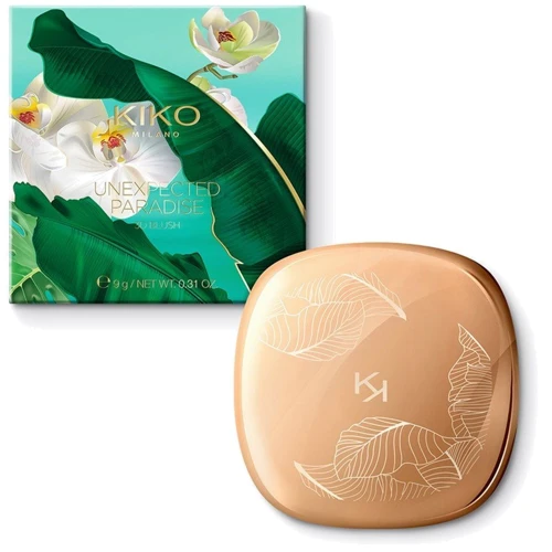 Kiko Unexpected Paradise 3d Blush № 01 Shadow of the Earth Румяна для лица 9 g: Пол Для женщин
