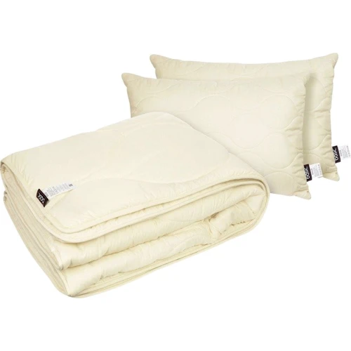 Ковдра Sonex Basic Gold 200х220 см + подушки 50х70 см (2 шт.) (SO102371)