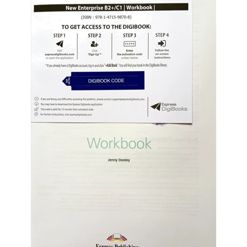 New Enterprise B2+/C1: Workbook: Обкладинка Мягкая