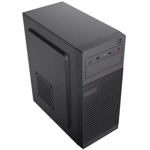 Корпус Casecom GN-3204 500W Black (GN-3204-500): Типоразмер Midi-Tower