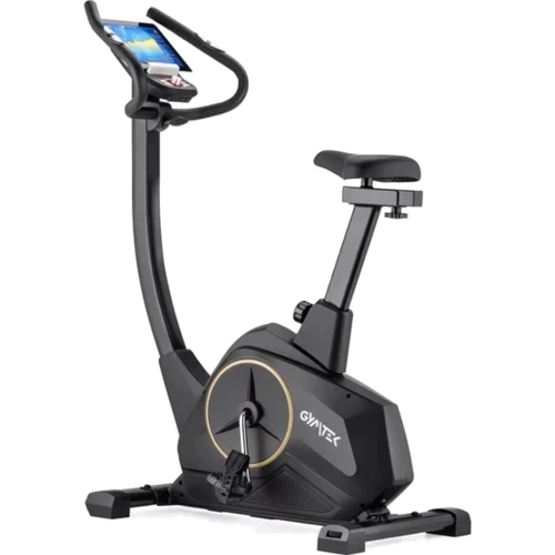 Велотренажер Gymtek XB4000 электромагнитный золотой (5907766665342): Особенности Датчики пульса, Дисплей