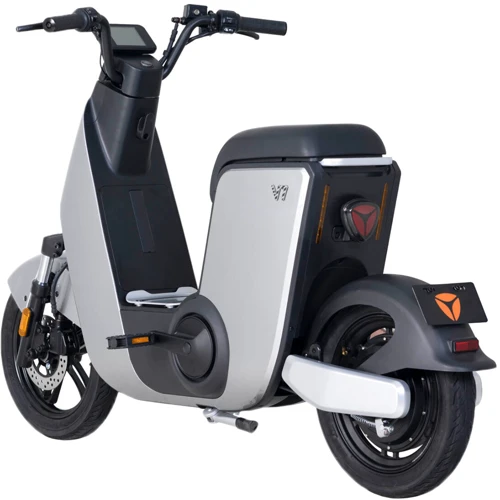 YADEA V7 600W, 48V20AH lithium, Серый: Размер 1642x684x1038 мм