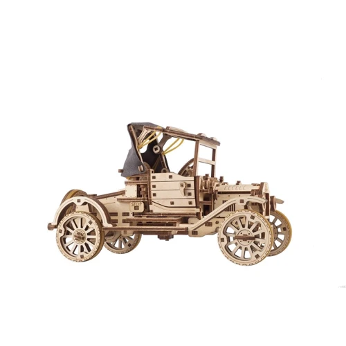Механічний 3D пазл UGEARS Ретро автомобіль (70175): Вид гонки, машины, мотоциклы