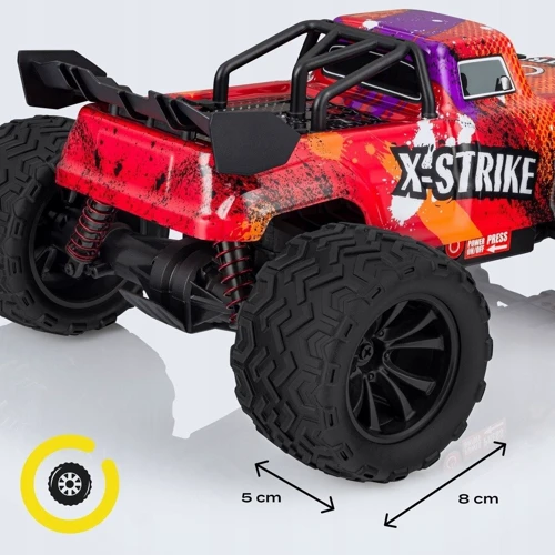 Машинка на радіокеруванні Overmax X-Strike 45 км/год 4х4 фото 7