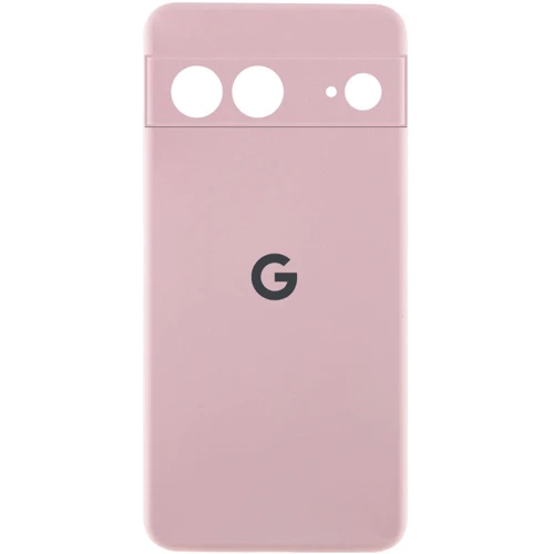 Чехол для телефонов Lakshmi Premium Silicone Case with Logo Full Camera Pink Sand for Google Pixel 7