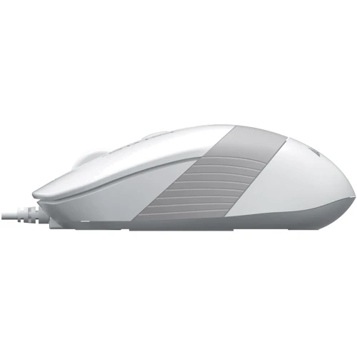 Мышь A4Tech Fstyler FM10S (White): Эргономика симметричная для левшей