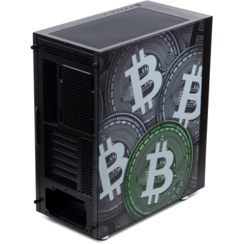 Корпус Vinga Pillar Black Bitcoin (01230011783) фото 7