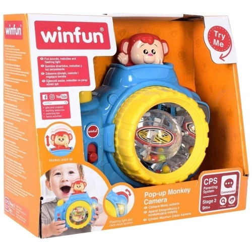Детский фотоаппарат WinFun 16 см (0766-NL): Возраст 1-2.5 года