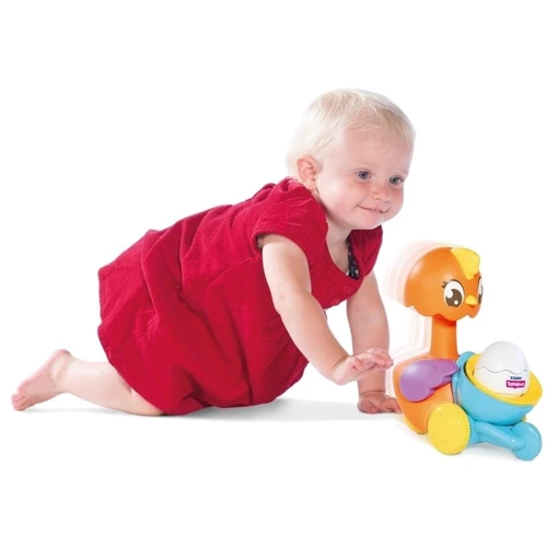 Іграшка-каталка Tomy Квітка і курча (T72723C)