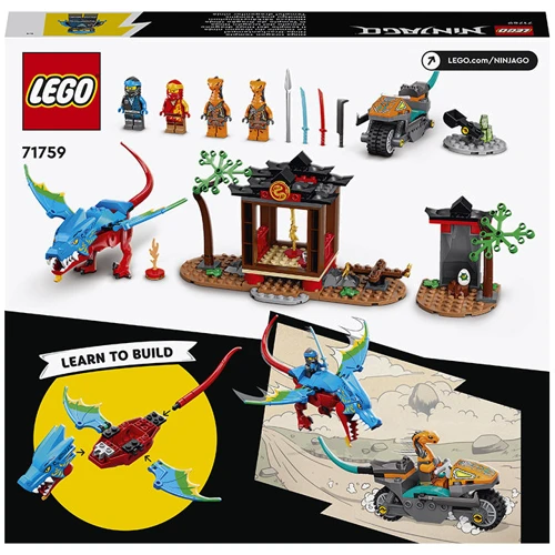 Конструктор LEGO NINJAGO Драконовий храм ніндзя (71759): Серія NINJAGO