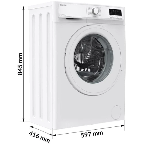 Пральна машина SHARP ES-HFA6102WD-PL: Сушка нет